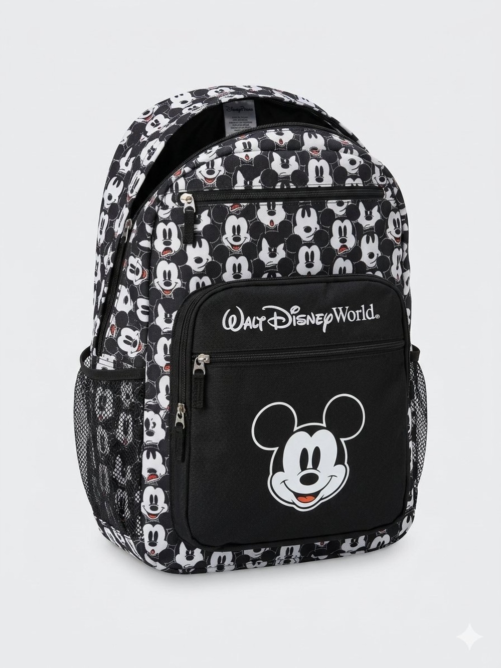 Walt Disney World Mickey Mouse Expressions Backpack - Authentic Retiree